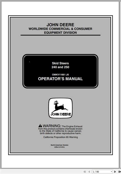 2000 john deere 240 skid steer problems|john deere troubleshooting chart.